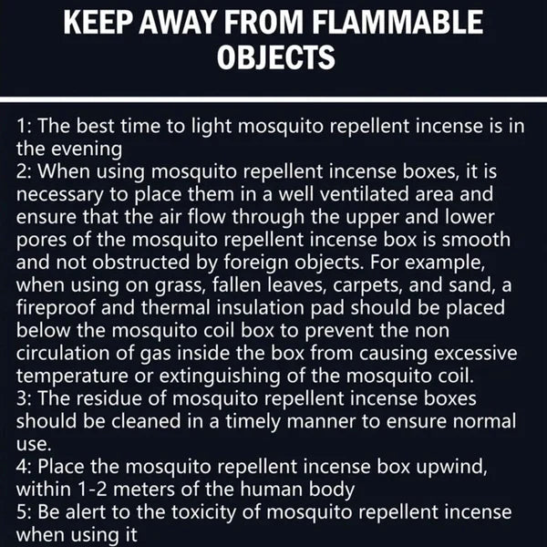Tactical Mosquito Repellent Box 🦟