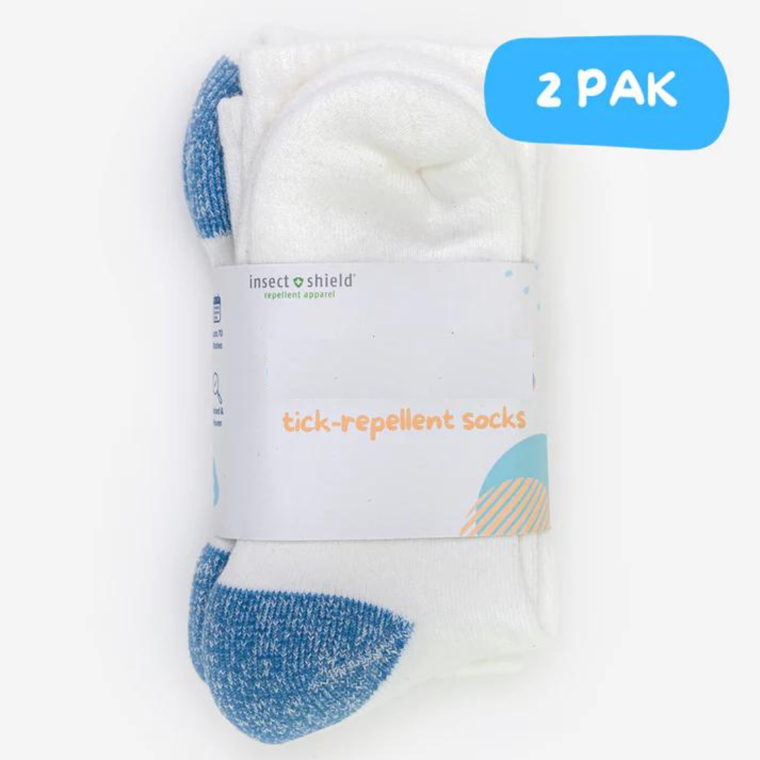 Tick-Repellent Socks: 2-Pak